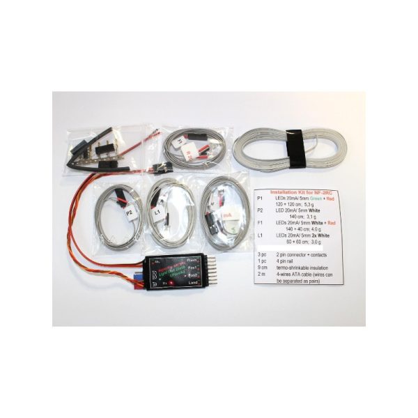 Le moins cher ❤️ Heli-Scale Feux De Position Maquette LED 5mm/20mA (1x, 2x, 4x) 👏 1
