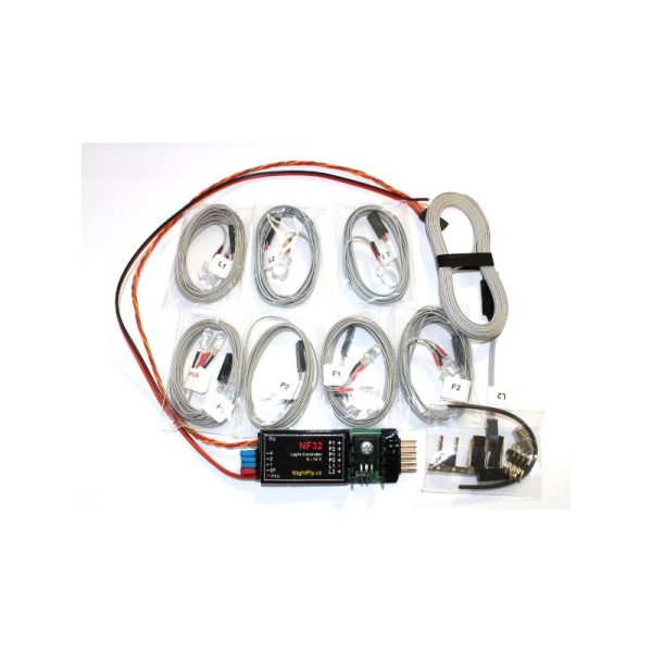 Budget 🥰 Heli-Scale Feux De Position Maquette LED 5mm/80mA (1xV, 2xR, 6xB) Et LED 8mm/120mA (2xB) ⌛ 1