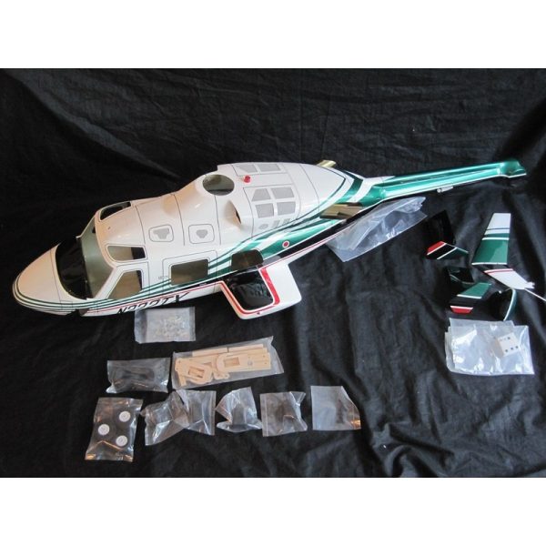 Vente flash 🥰 Heli-Scale Bell 222 “Vert” FUNKEY Classe 600 👍 8