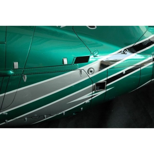 Bon marché 🎁 Heli-Scale AS-350 Ecureuil (A-Star) FUNKEY Classe 600 “Silver Green” Edition Deluxe 🎉 8