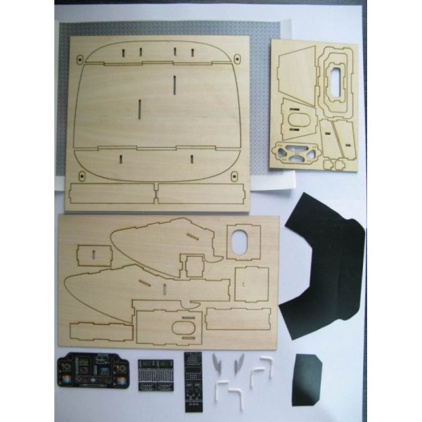 Tout neuf 😀 Heli-Scale Cockpit EC-145 Standard Edition Classe 600 😍 1