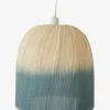 Abat-jour En Bambou Tie And Dye Beige / Bleu – Vertbaudet 20