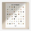 Affiche En T’attendant LES PETITES DATES Blanc – Les Petites Dates 10
