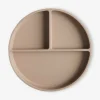 Assiette Compartimentée MUSHIE En Silicone Beige – Mushie 8