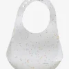Bavoir Avec Récupérateur En Silicone Blanc Terrazzo – Vertbaudet 7