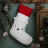 Chaussette De Noël Ours En Bouclette Personnalisable Blanc – Vertbaudet 22