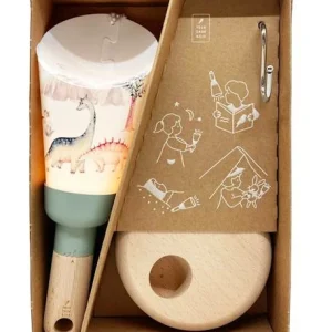Coffret Lampe Nomade 5 En 1 Dinosauria MAISON POLOCHON Vert Sauge – Polochon 12