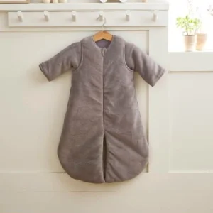 Combinaison De Transport Polaire Microfibre, Manches Amovibles Taupe – Vertbaudet 18