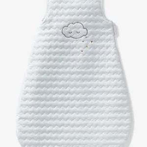 Gigoteuse Matelassée Bio Collection BIO NUAGE à Manches Amovibles Blanc – Vertbaudet 8
