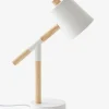 Lampe De Bureau Articulée Bois Et Métal Ecru & Bois – Vertbaudet 16