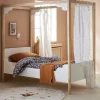 Lit à Baldaquin Enfant LIGNE ROMANCE Blanc / Bois – Vertbaudet 20
