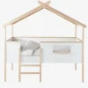 Lit Cabane Enfant Robinson Blanc – Vertbaudet 20