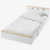 Lit évolutif Enfant LIGNE ABC Blanc – Bois – Vertbaudet 14
