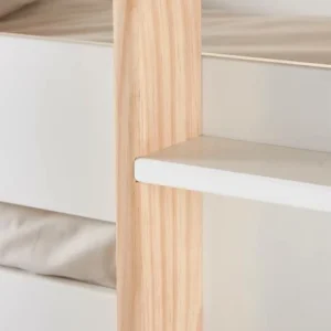 Lits Superposés 3 Niveaux LIGNE EVEREST Blanc/bois – Vertbaudet 13