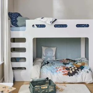 Lits Superposés Bas LIGNE FUJI Blanc – Vertbaudet 16