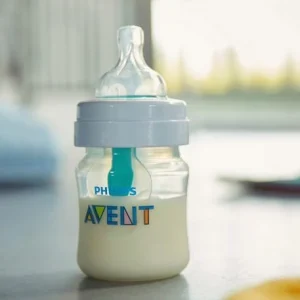 Lot De 2 Biberons 125 Ml Philips AVENT Anti-colic Avec Valve AirFree Transparent – Philips Avent 9