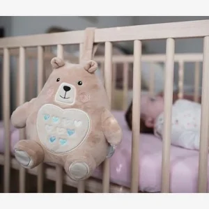 Peluche Aide Au Sommeil Rechargeable TOMMEE TIPPEE Bennie L’ourson Beige – Tommee Tippee 14