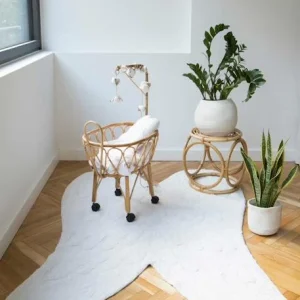 Tapis Coton Lavable Ailes D’anges LORENA CANALS Blanc – Lorena Canals 9