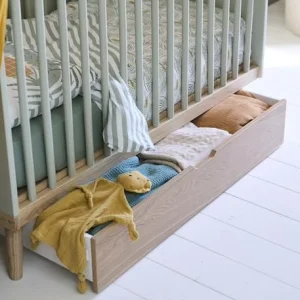 Tiroir De Rangement Lit Bébé LIGNE CONFETTI Blanc Clair Bicolor/multicolor – Vertbaudet 15